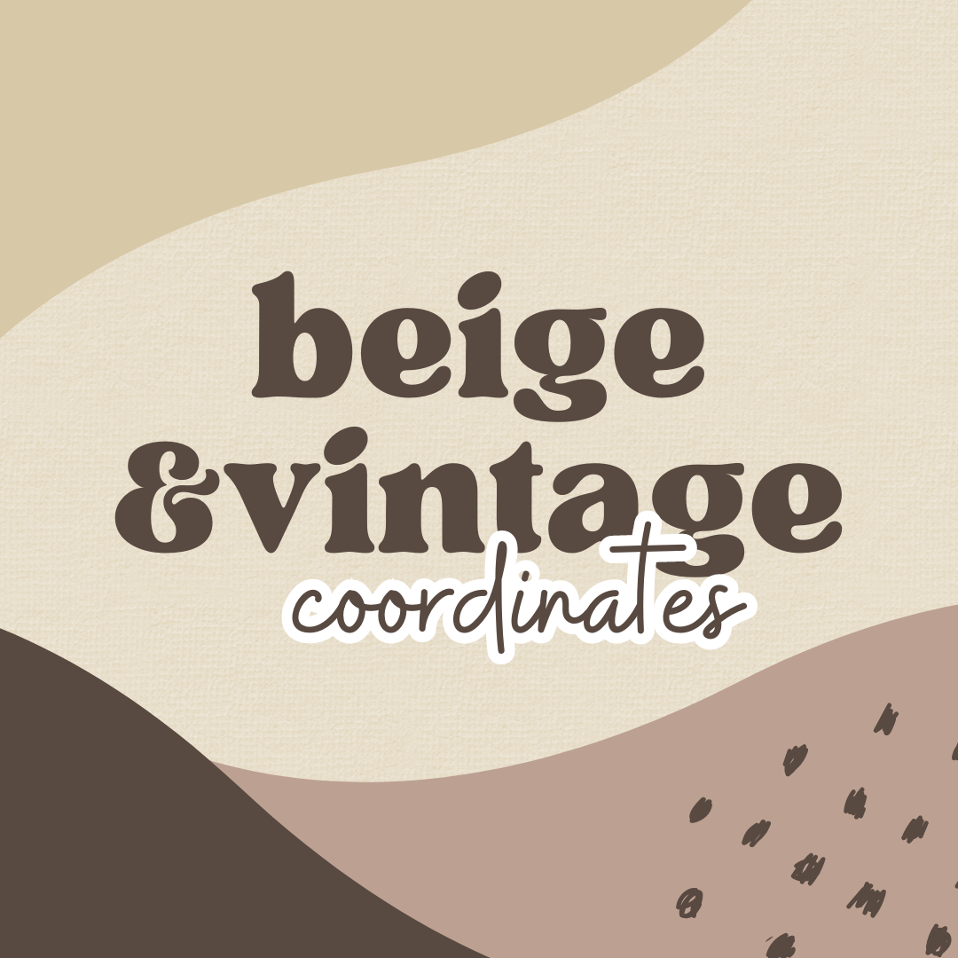 Beige/Vintage Coordinates