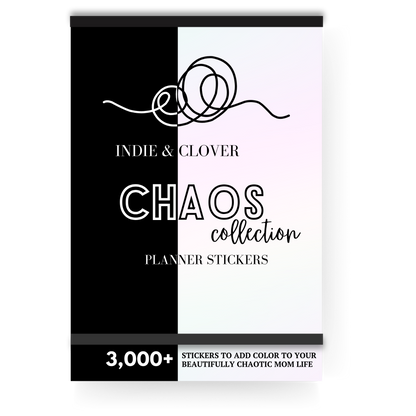 Chaos Planner & Sticker Bundle