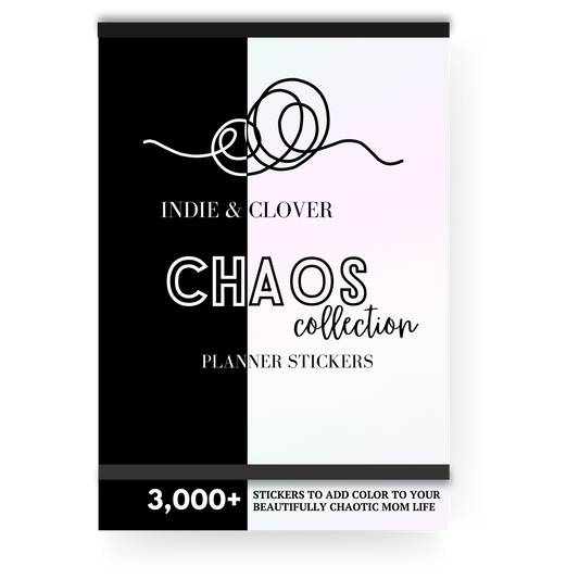 Chaos Planner Stickers