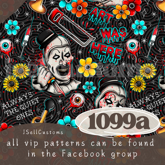 Art Clown Black 1099