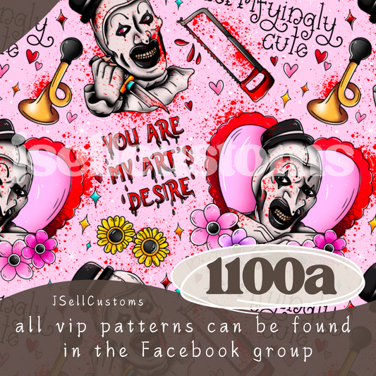 Art Clown Valentines 1100