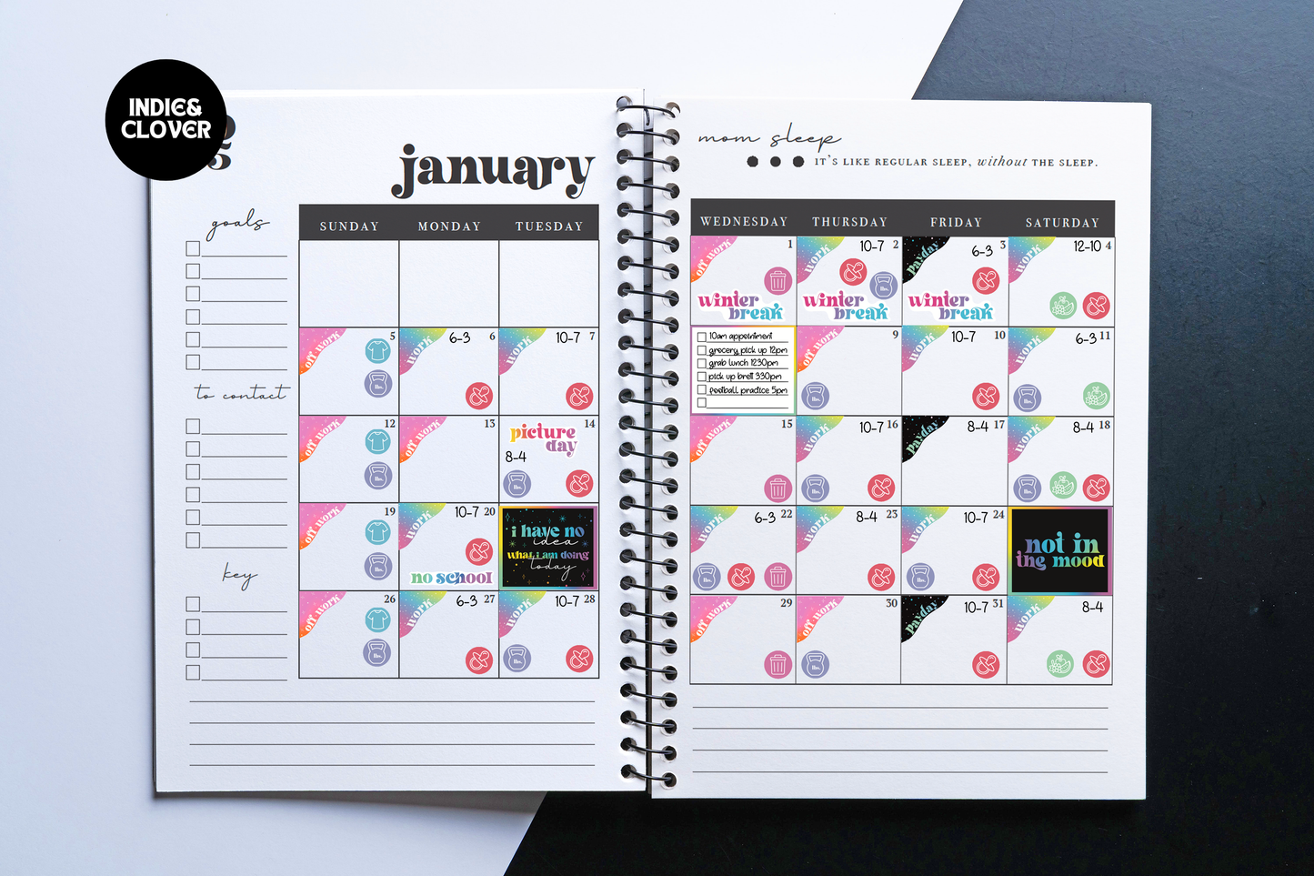 Chaos Planner & Sticker Bundle