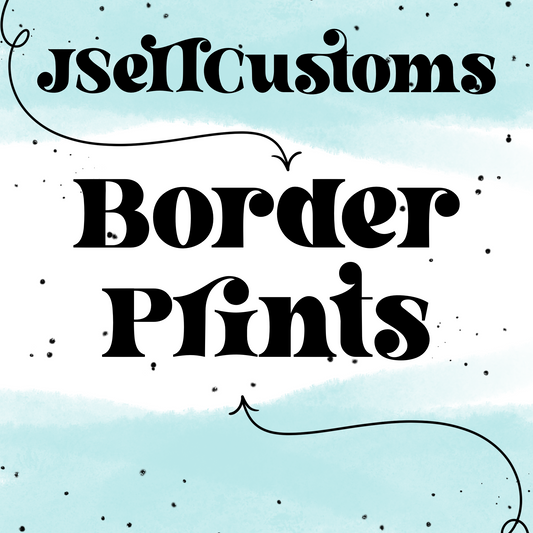 Blended Villains Panels & Border Print