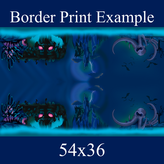 Blended Villains Border Print